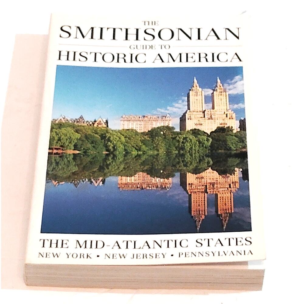 Smithsonian Guide to Historic America: Mid-Atlantic States 1989 SC Vintage